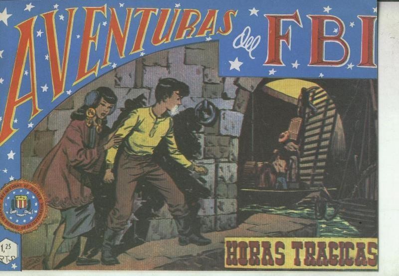 Facsimil Aventuras del FBI numero 049: Horas tragicas