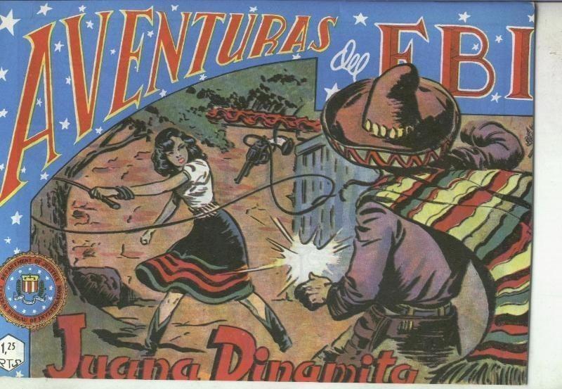 Aventuras del FBI facsimil numero 040: Juana Dinamita