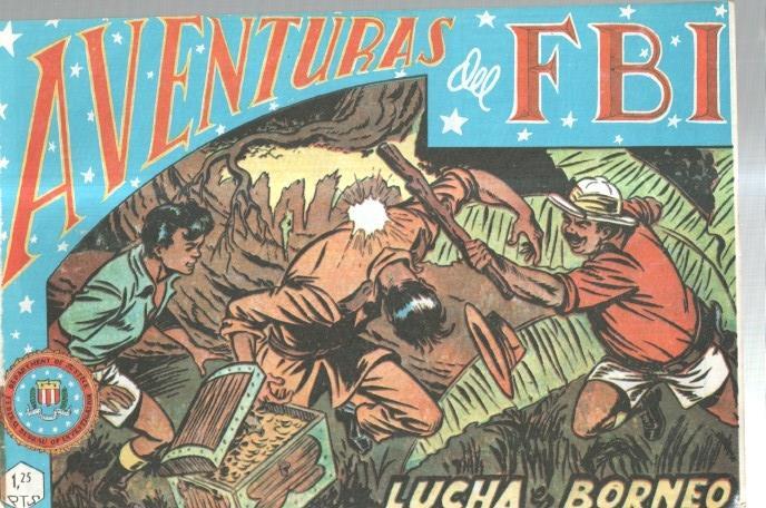 Aventuras del FBI facsimil numero 016: Lucha en Borneo