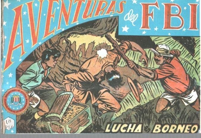 Aventuras del FBI facsimil numero 016: Lucha en Borneo