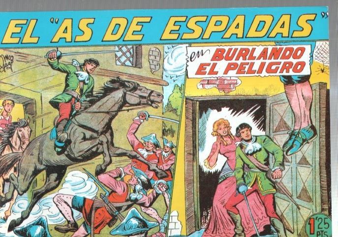 Facsimil As de Espada numero 02: Burlando el peligro