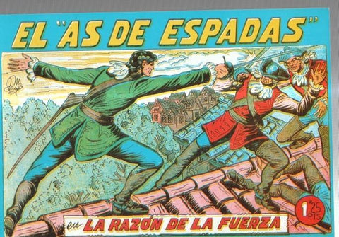 Facsimil As de Espada numero 03: La razon de la fuerza