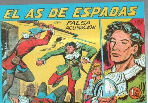 Facsimil As de Espada numero 05: Falsa acusacion