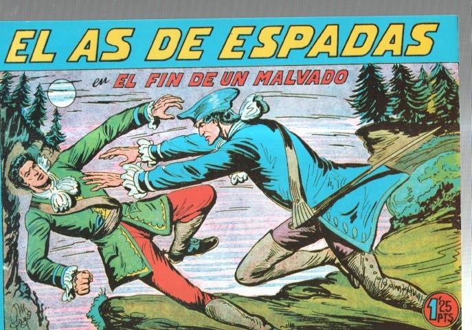 Facsimil As de Espada numero 07: El fin de un malvado