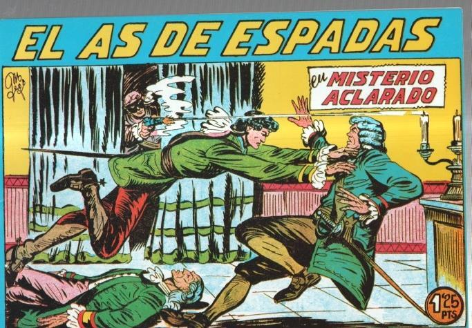 Facsimil As de Espada numero 10: Misterio aclarado