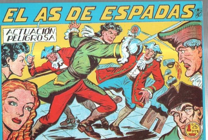 Facsimil As de Espada numero 15: Actuacion peligrosa