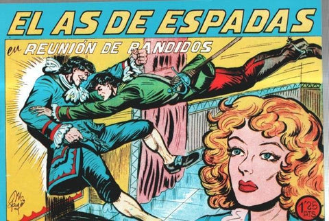 Facsimil As de Espada numero 17: Reunion de bandidos