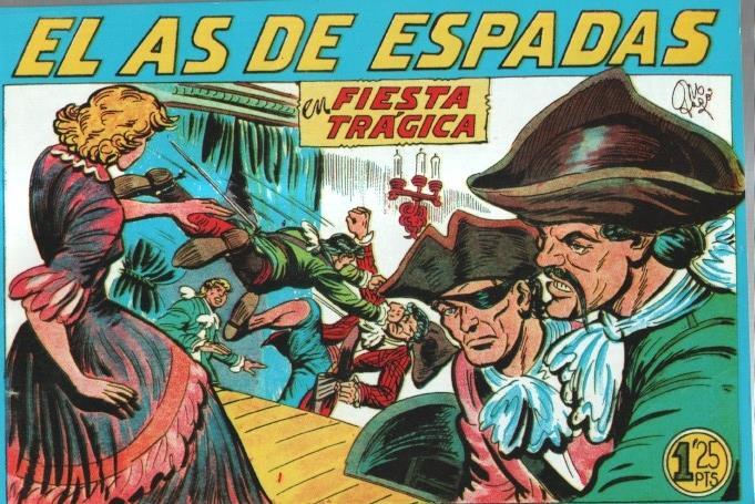Facsimil As de Espada numero 18: Fiesta tragica