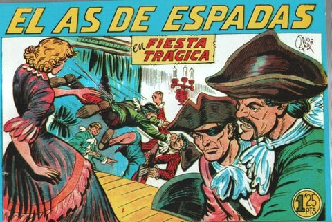 Facsimil As de Espada numero 18: Fiesta tragica