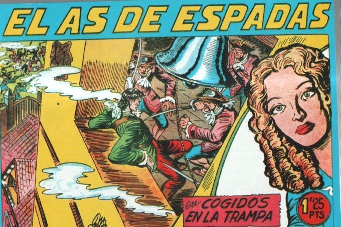 Facsimil As de Espada numero 19: Cogidos en la trampa