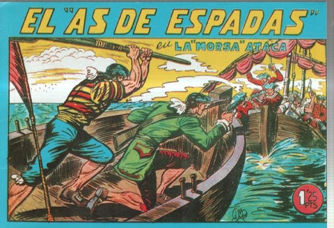 Facsimil As de Espada numero 20: La Morsa ataca