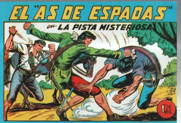 Facsimil As de Espada numero 24: La pista misteriosa