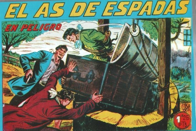 Facsimil As de Espada numero 26: En peligro
