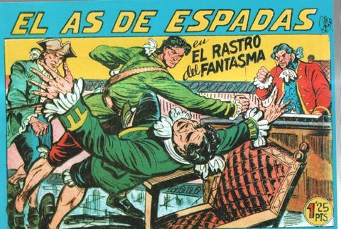 Facsimil As de Espada numero 29: El rastro del fantasma