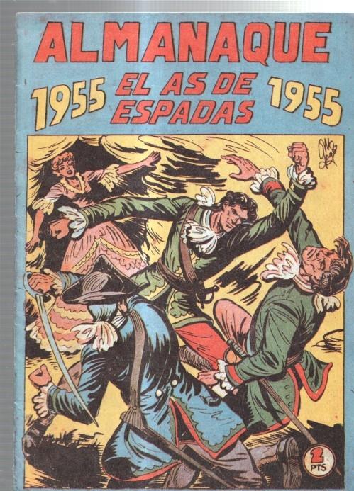 Facsimil As de Espada almanaque 1955: El hombre de la diligencia