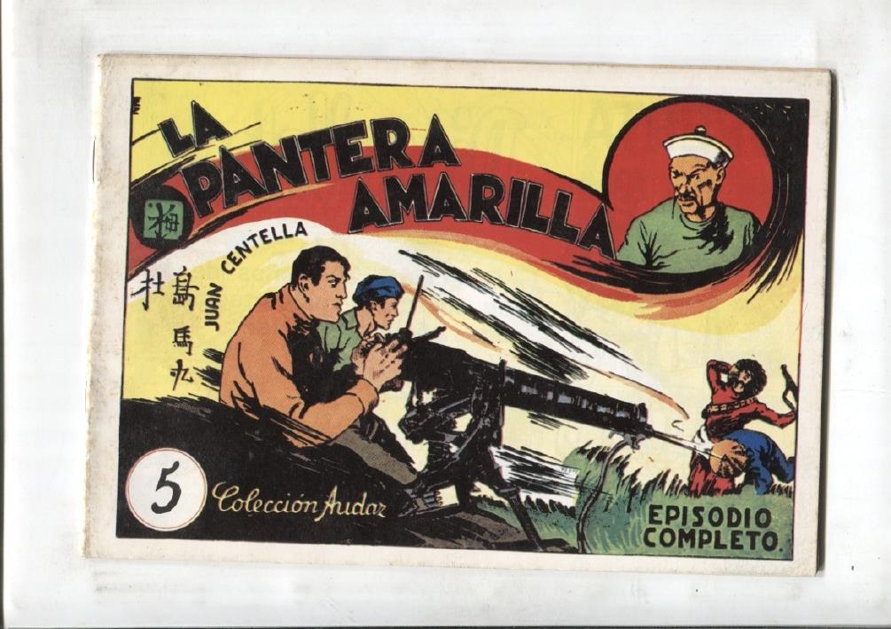 Juan Centella facsimil edicion 2 en 1 numero 05: La pantera amarilla