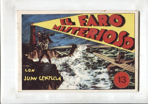 Juan Centella facsimil edicion 2 en 1 numero 13: El faro misterioso