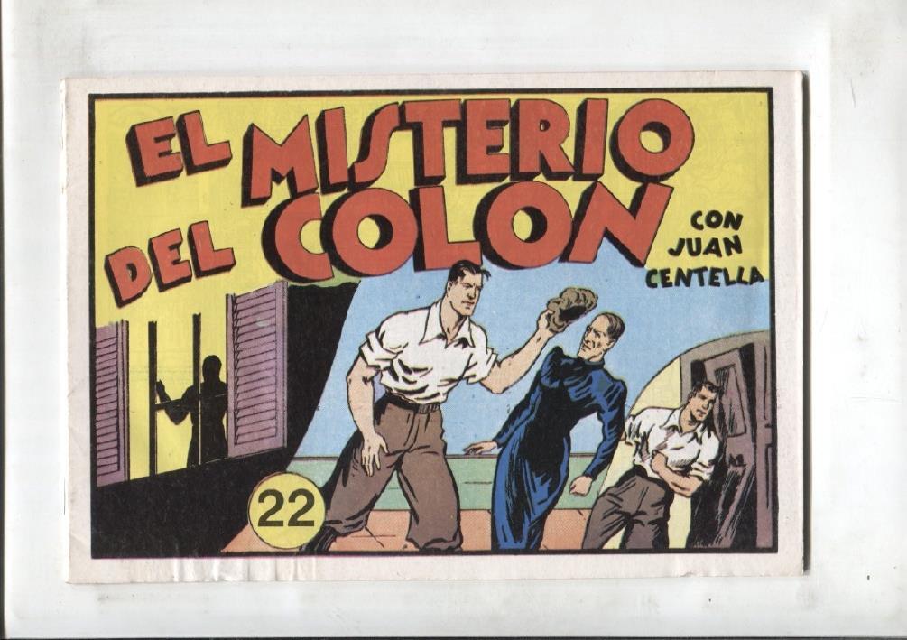 Juan Centella facsimil edicion 2 en 1 numero 22: El misterio del colon