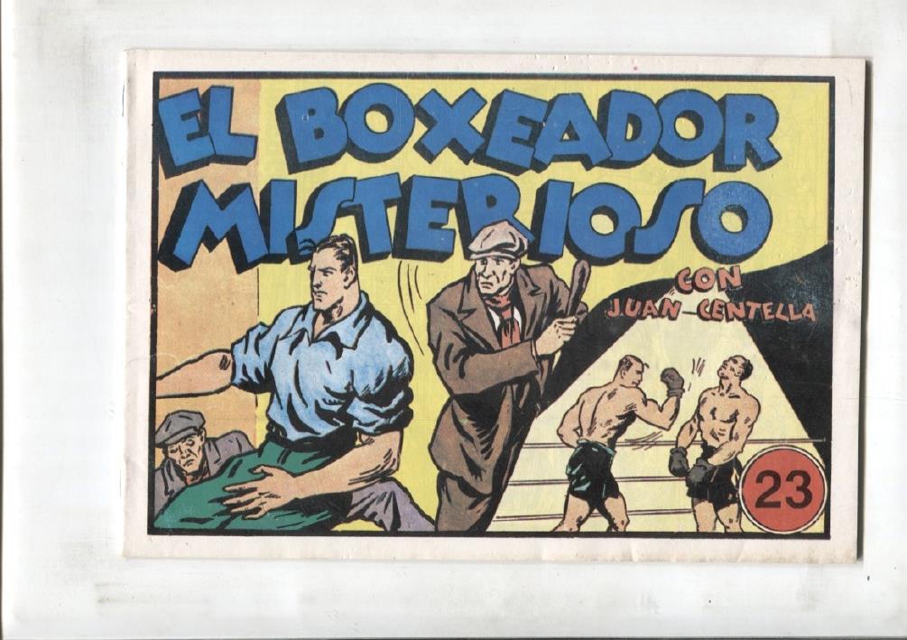 Juan Centella facsimil edicion 2 en 1 numero 23: El boxeador misterioso