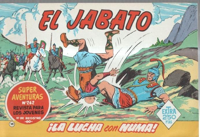 Facsimil Ediciones B: El Jabato numero 074: La lucha con Numa