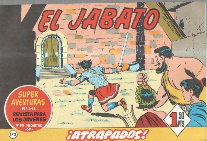 Facsimil Ediciones B: El Jabato numero 172: Atrapados