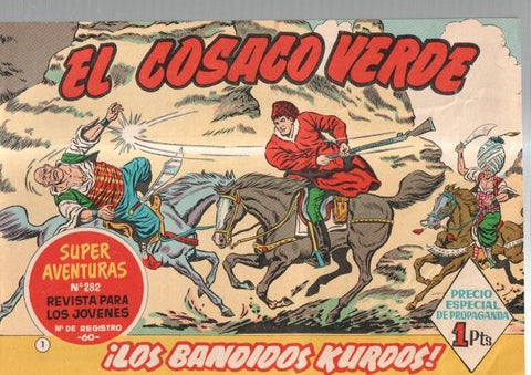 Coleccion Facsimil numeros 1: El Cosaco Verde