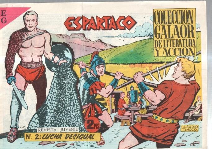 Original de Espartaco numero 2: Lucha desigual