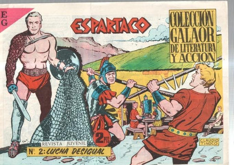 Original de Espartaco numero 2: Lucha desigual