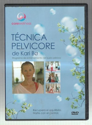 DVD: Tecnica Pelvicore de Kasri Bo: programa de entrenamiento del suelo pelvico