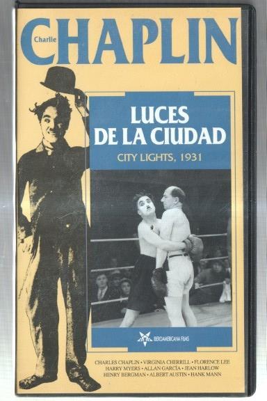 VHS: Charlie Chaplin vol 03: Luces de la ciudad (city lights, 1931)