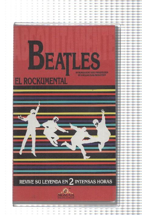 VHS-Documental: THE BEATLES, El Rockumental (MGM 1988)