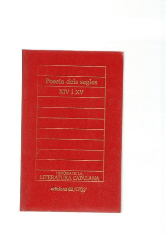 Poesia del segles XIV i XV
