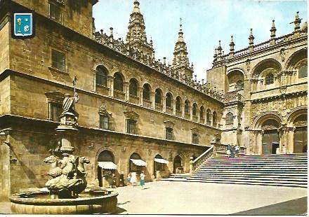 POSTAL L03273: Plaza de las Platerias en Santiago de Compostela