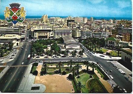 POSTAL L03279: Vista panoramica de Casablanca, Marruecos