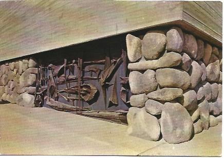 POSTAL L03286: Hall del Yad Washem en Jerusalen