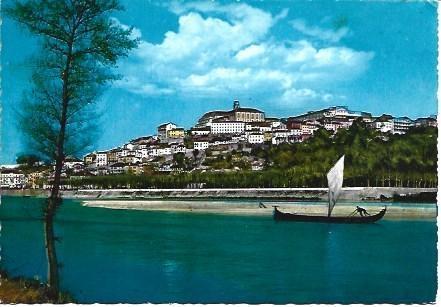 POSTAL L03287: Vista panoramica de Coimbra