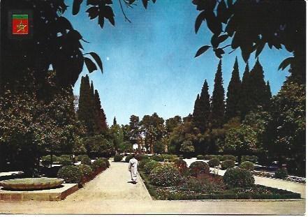 POSTAL L03292: Jardin de Boujeloud en Fez, Marruecos