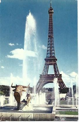 POSTAL L03239: Torre Eiffel en Paris