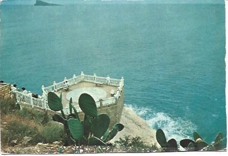 POSTAL L03252: Vista del mirador de Benidorm