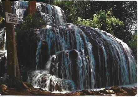 POSTAL L03263: Cascada de Los Fresnos en el Monasterio de Piedra