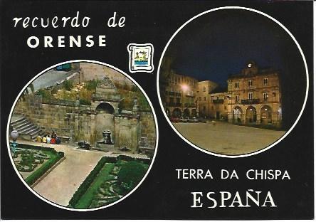 POSTAL L03251: Recuerdo de Orense
