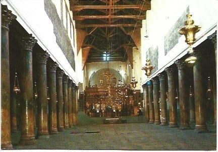 POSTAL L03296: Iglesia de la Natividad en Belen, Israel