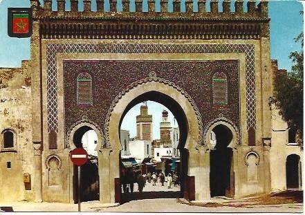 POSTAL L03332: Puerta Azul de Fez