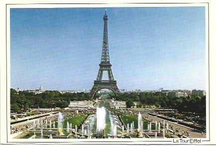 POSTAL L03336: Vista panoramica de la Tour Eiffel en Paris