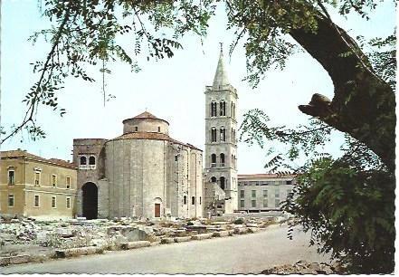 POSTAL L03342: Iglesia en Zadar