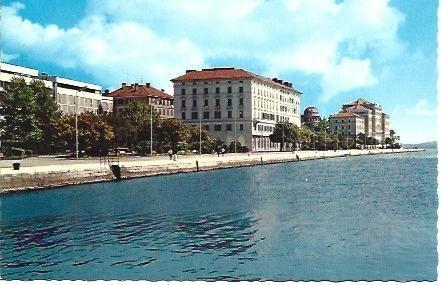POSTAL L03346: Hotel Zagreb en Zadar