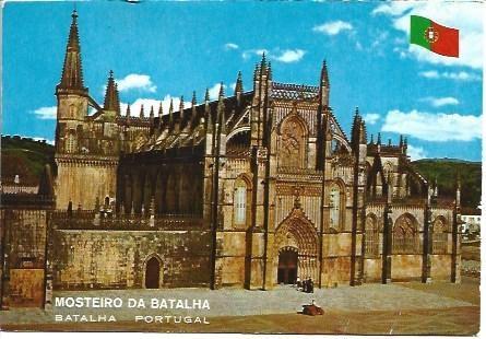 POSTAL L03354: Fachada principal del Monasterio de Batalha