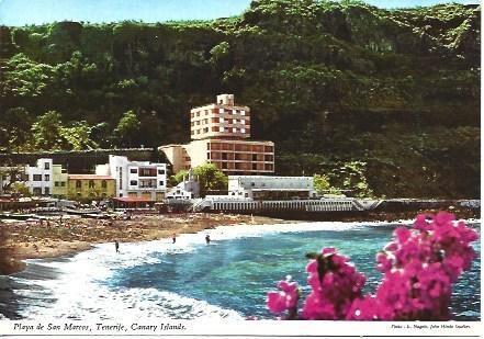 POSTAL L03307: Playa de San Marcos en Tenerife