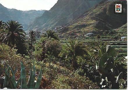 POSTAL L03312: Valle del Agaete en Gran Canaria