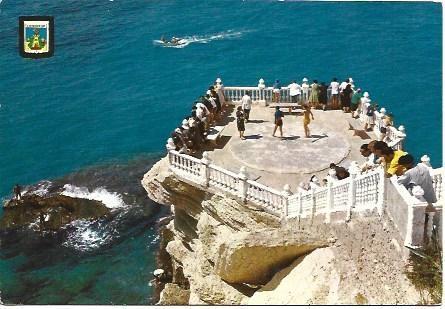 POSTAL L03146: Mirador del Castillo en Benidorm